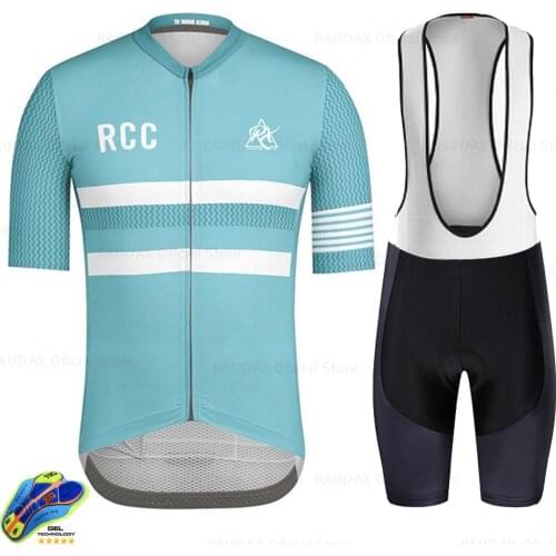 Cycling Jersey 2020 Team Raudax Newstyle Rcc RX Short Sleeve Cycling Clothing Kit Mtb Bike Wear Triathlon Maillot Ciclismo