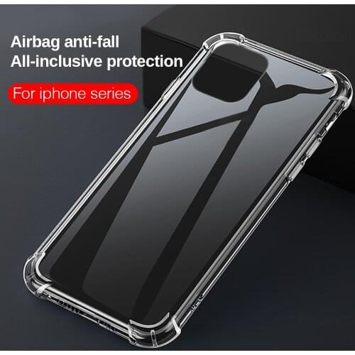 Ultra Slim Case For iphone 11 Pro Max Case Soft Clear TPU Back Cover for iphone 11 Pro XS iphone8 plus ip hone 11 pro max