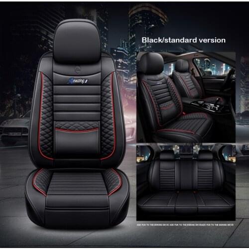 Car seat cover universal for auto chrysle neon pt cruiser stratus 300m sebring concorde auto cover car seat caution accessories