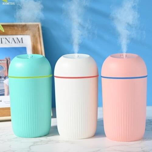 420ml Electric Air Humidifier Ultrasonic USB Aroma Diffuser Essential Oil Diffuser Mist Maker With LED Night Light For Home