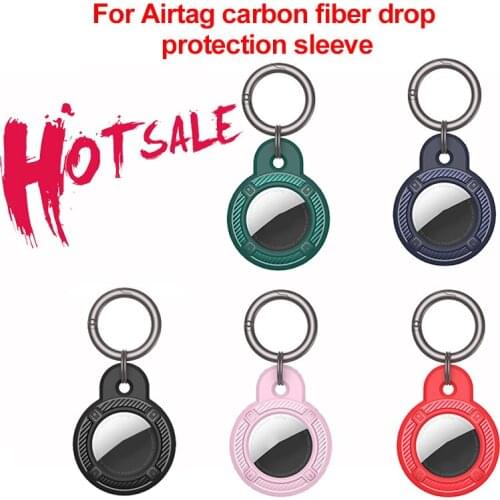 PC Protector Case For Apple Airtags Protective Cover For Apple Air Tag Locator Tracker Anti-lost Device Keychain Protect Sleeve