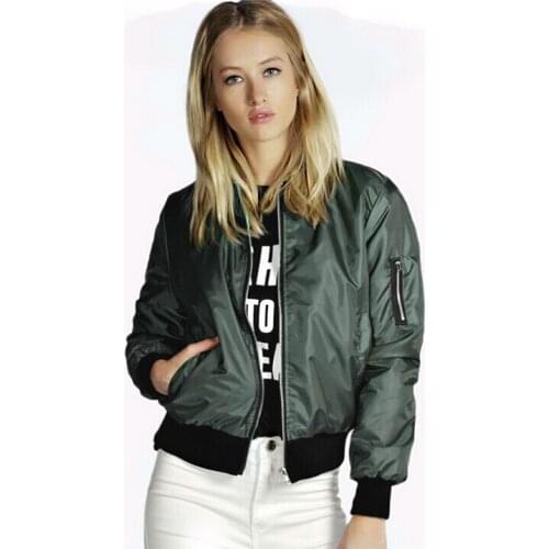 Coats And Jackets Women Zipper 3XL Size Woman Jacket Autumn Winter Ladies Tops Clothing Streetwear Chaquetas Mujer 2019