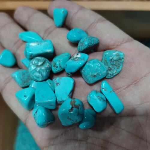 100gNatural Kallaite Green Turquoise Calaite Gravel Rock Crystal Quartz Mineral Specimen Tank Garden Flowerpot Decoration Stones