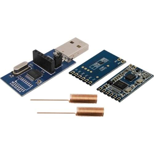 16PCS SV610 100mW 1400m Long Distance TTL Interface 433MHz/470MHz/868MHz/915MHz SPI Wireless RF Module