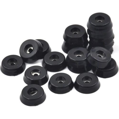 40/20pcs/lot Practical Rubber Table Chair Furniture Feet Leg Pads Tile Floor Protectors 18x15x5mm