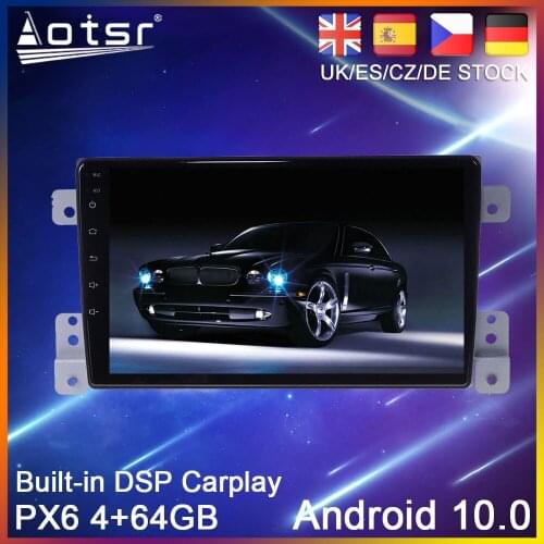 Android 10 PX6 Car GPS Navigation For Suzuki Grand Vitara 3 2005-2015 Car DVD Auto Radio Multimedia Player HeadUnit 2Din 2 DIN