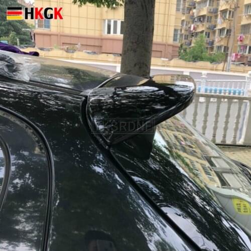 Car Styling ABS Plastic Unpainted Primer Rear Trunk Boot Wing Roof Lip Spoiler For Peugeot 206 207 Spoiler 2008-2013