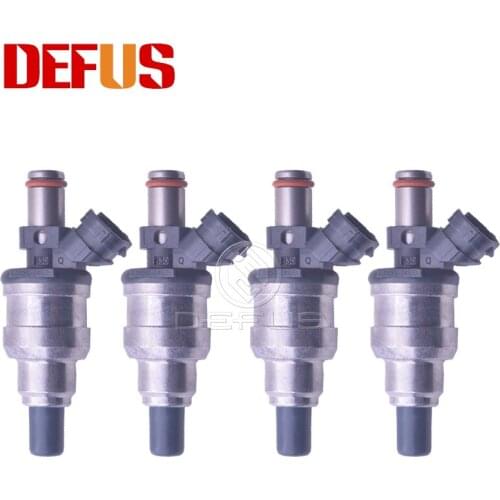 DEFUS 4x Fuel Injector Nozzle OE 23250-74060 For TOYOTA MR2 CELICA CAMRY CORONA ARINA 2.0L 3SFE 1988-1991 2325074060 Bico NEW