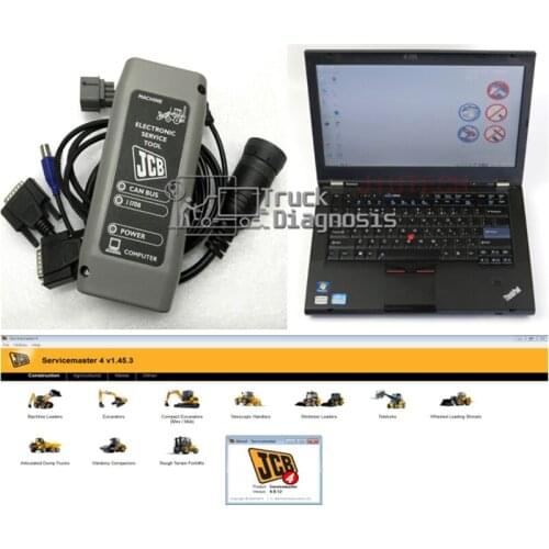 T420 Laptop jcb Construction agriculture diagnostic scanner JCB Electronic Service tool with JCB service manuals