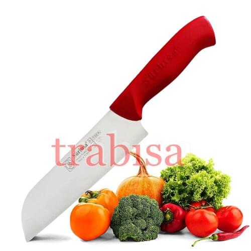 Sürbisa 61195 Professional High Quality Stainless Kitchen Chef Santoku Meat Steak Vegatables Fruit Mades Turkey