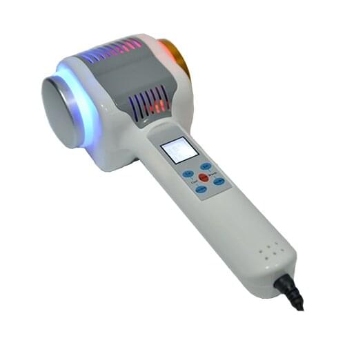 Hot and cold hammer with blue light ultrasound principle