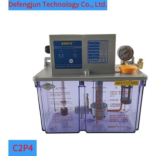 China BAOTN AC electric 220V motor auto gear pump central lubrication system 4l grease lubrificant pumpgrease pump cnc
