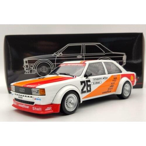Premium ClassiXXs 1:18 For A~di 80 B2 Gr2 #26 W.Bergmeister H.J.N ETCC 1980 PCL30225 Resin Models Auto Car Limited Collection