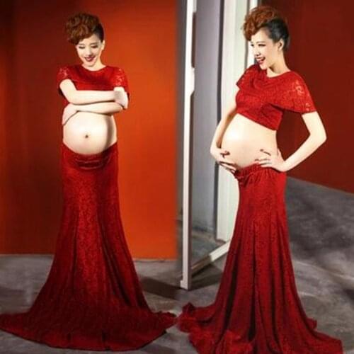 Gravidas Vestidos Set Pregnancy Dress Photography Maternity Photography Props Maternity Dresses For Photo Shoot Pregnant Women