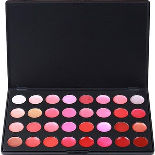 32 Colors Cosmetics Lip Gloss Matte Lipstick Makeup Palette Set