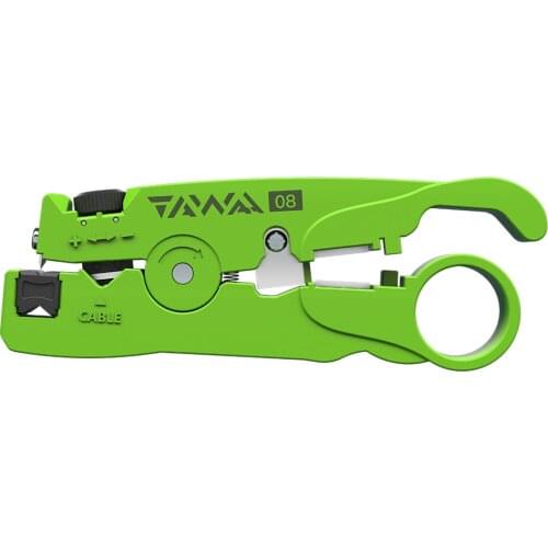 TAWAA Multi-Function Cable Stripper 08 Round Wire Coaxial Stripping Tools Stripping Different Network Cables Wires and Optical