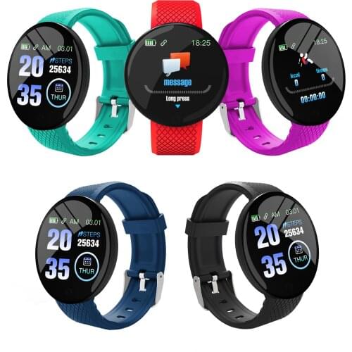 Smart Wristband Heart Rate Monitoring Wearable Device Pedometer Alarm Clock Remote Camera Call Reminder Mens Watch