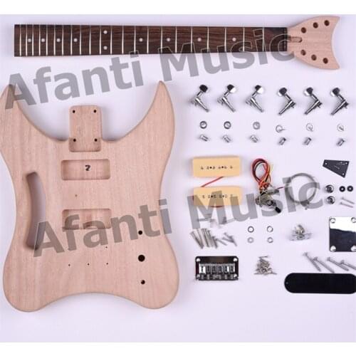 New Design! Afanti Music Super DIY Electric Guitar Kit (ASK-04)