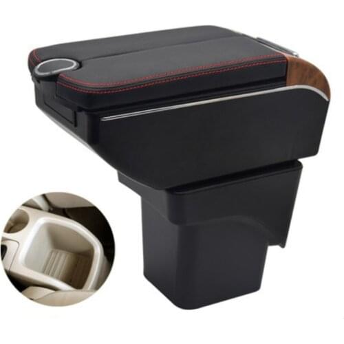 For Focus 2 MK2 Armrest Box Double doors open USB interface Centre Console Storage Box Arm Rest Car accessories armrests