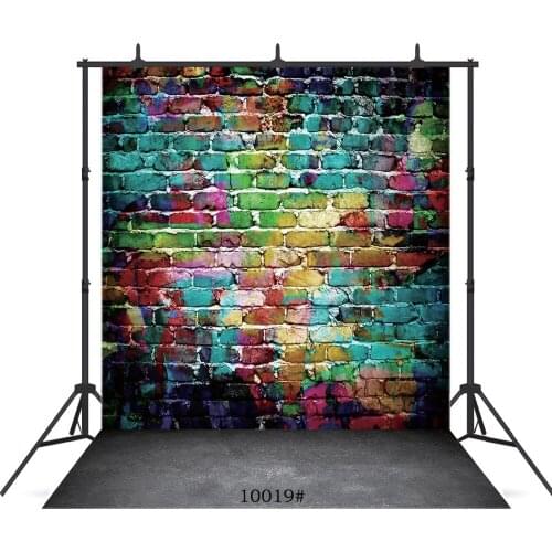 Mixed Colored Graffiti Floor Vinyl Photography Background For Portrait Children Party Backdrop Photo Booth Studio Photocall