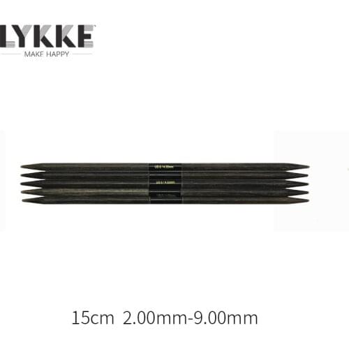 LYKKE 6 inch 15cm double pointed knitting needles