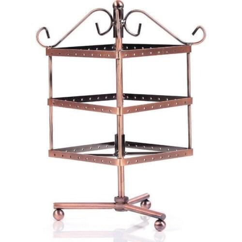 High Quality 96 Holes Earrings Stud Necklace Jewelry Display Jewllery organization Multifunctional Metal Display Stand Holder