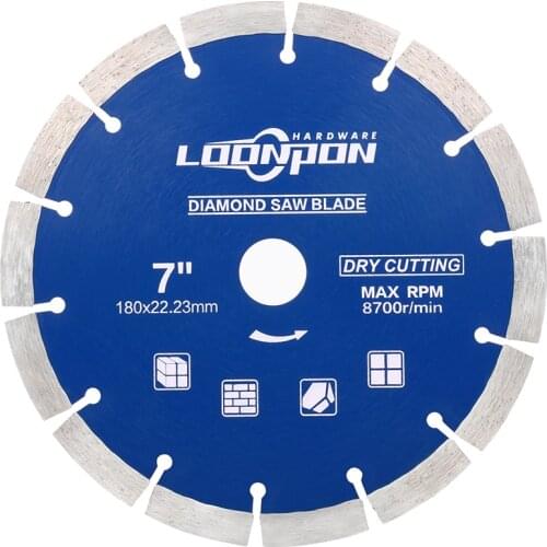 7"/ 9" Diamond Cutting Disc Circular Saw Blade Wheel Cutting Granite Tiles Stone 180mm/230mm 1Pc