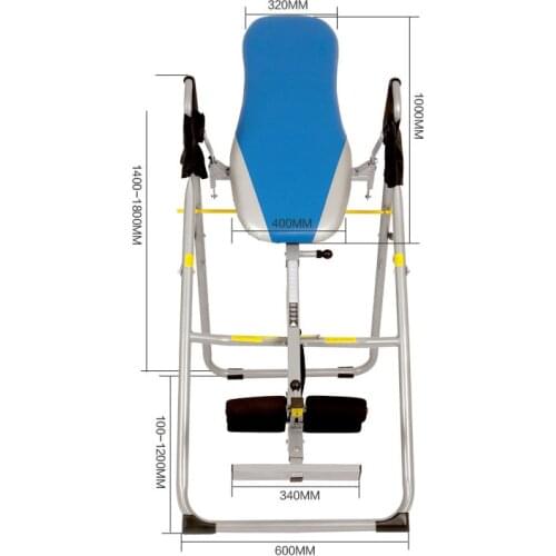 HW701 Handstand Machine Household Abdominal Lifting Device Inversion Therapy Lumbar Muscle Stretcher Steel Pipe Inversion Table