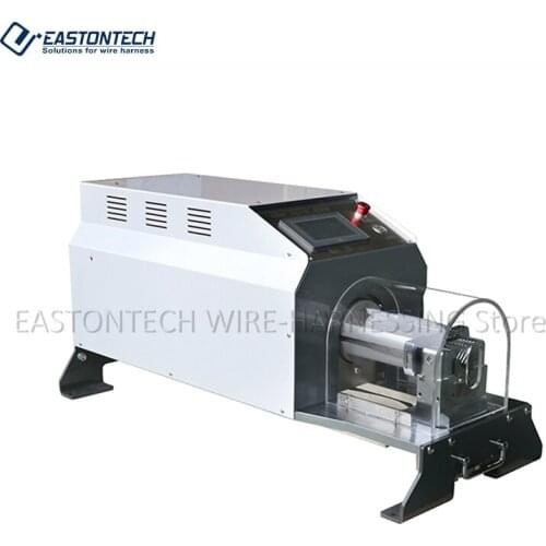 EW-10UT Heavy-duty rotary blade flexible welding cable stripping machine for large gauge wire