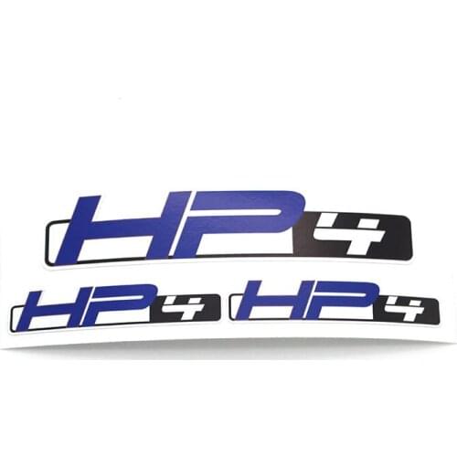 K-sharp MOTORCYCLE HELMET WHITE OR BLACK VINYL STICKER FIT ALL BMW HP4