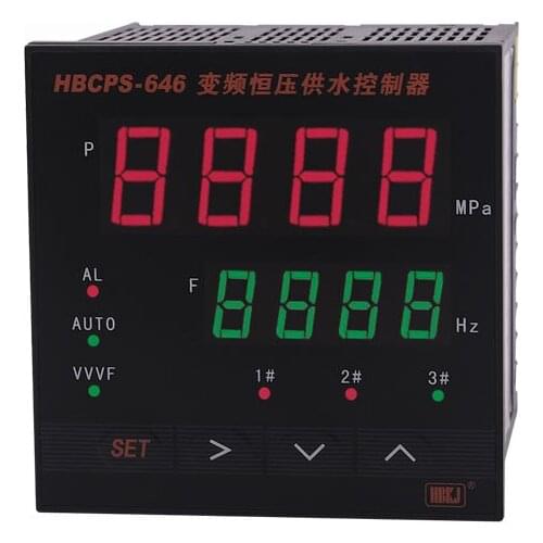 HBCPS-646 P1 P2 variable frequency constant pressure water supply controller water supply switcher multiple water pumps