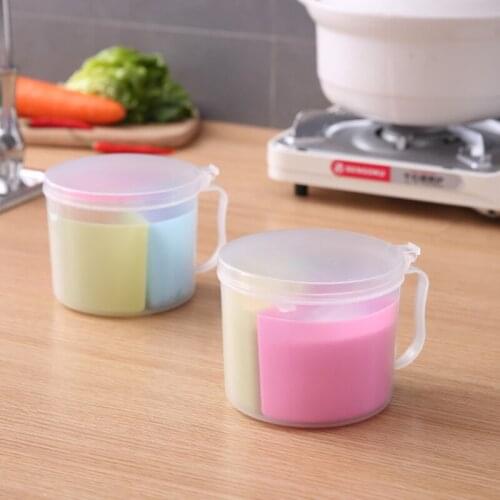 Kitchen Accessories Seasoning Box With Spoon 3 Compartments Multi-grid Spice Storage Container Torage Tool For Kitchen Cocina