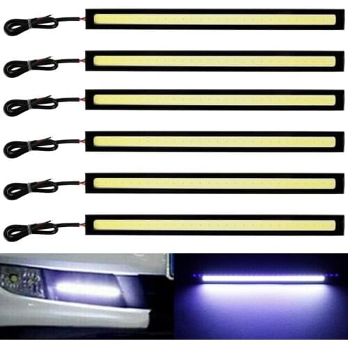 BOWEN New Ultra-thin Waterproof COB Day Traffic Lamp/high Power LED Day Traffic Lamp/automotive 14cm Traffic Lamp 12V Day Light