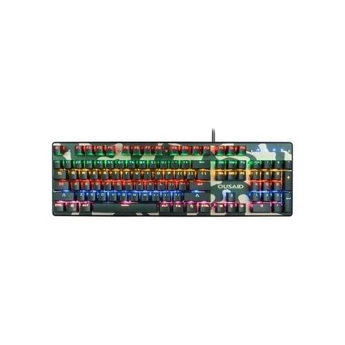 Mechanical keyboard, computer gaming player, wired backlight, 104 keys