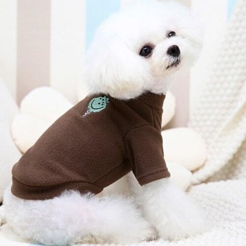 New Two-legged Fleece Pet Cat Clothes Autumn Winter Small Dog Velvet Shirt Sweater Clothes Winter Dog Coat Jacket Puppy Clothes