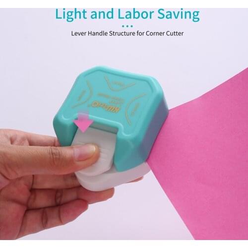 Corner Rounder 3-in-1 Mini Corner Trimmer Punch R4/R7/R10mm Round Corner DIY Paper Card Photo Planner Cutting Supplies
