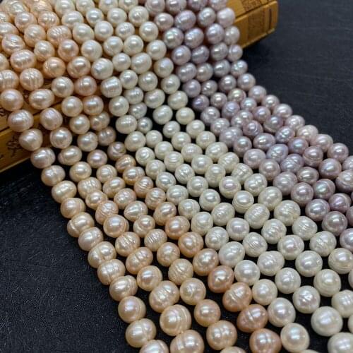 High Quality Natural Freshwater Pearl Loose Beads Handmade DIY Suitable for Charm Necklace Bracelet Jewelry Making Accessories