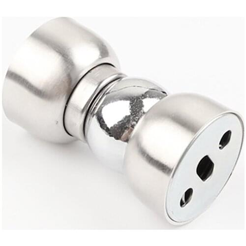 1 Set 5.3CM Stainless Steel Mini Bedroom Door Stops With Screw, Strong Magnetic Door Stoppers Bathroom Doorstop Wall Protection