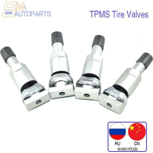 4PCS TPMS Aluminum Valve Stem For Infiniti Volvo BMW Renault Benz 13581560 13598775 0009050030