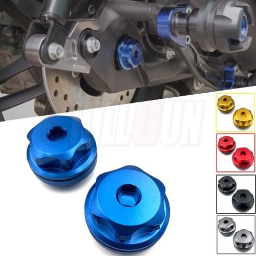 Motorcycle Accessories Aluminum Alloy Rear Nut Cover Lid Axle Slider Swingarm For Honda FORZA300 2018 2019 2020 2021 Forza 300