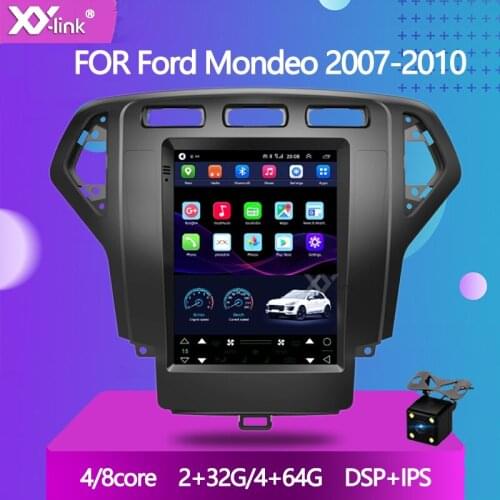 9.7 " tesla style touch screen 64GB Android 10.0 Car radio stereo for Ford Mondeo 2007-2010 Multimedia player gps Navigation