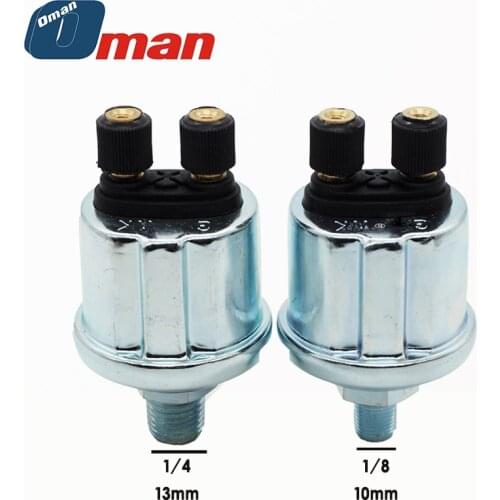 Fast delivery VDO Oil pressure sensor 1/8 NPT 0-10 Bar Engine Parts, General Purpose with alarm,10mm,13mm 1/4