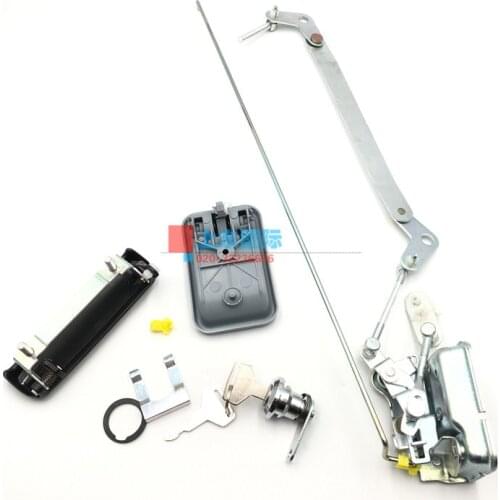 FOR KOBELCO SK140 / 200 / 210 / 230 / 250 / 260-6E-8 cab door lock assembly handle lock block excavator parts digger