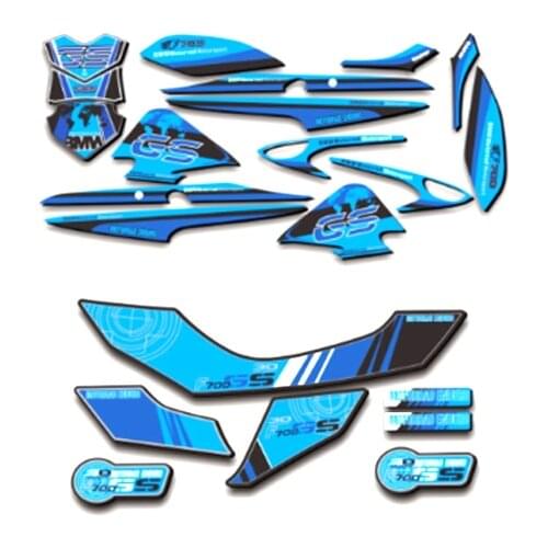 Stickers Moto Whole Vehicle Decals Sticker For BMW F700 GS F700GS Motorcycle Accessories