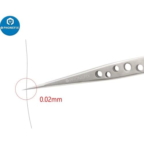 Electronics Industrial Tweezers professional Anti-static Straight Tip Precision Stainless Forceps Phone Repair Hand Tools Sets