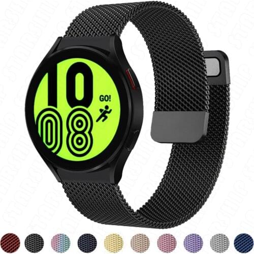 20mm/22mm Magnetic Band For Samsung Galaxy wacth 4/Classic/3/Active 2/46mm/42mm strap Gear S3 Frontier bracelet Huawei GT/2/Pro