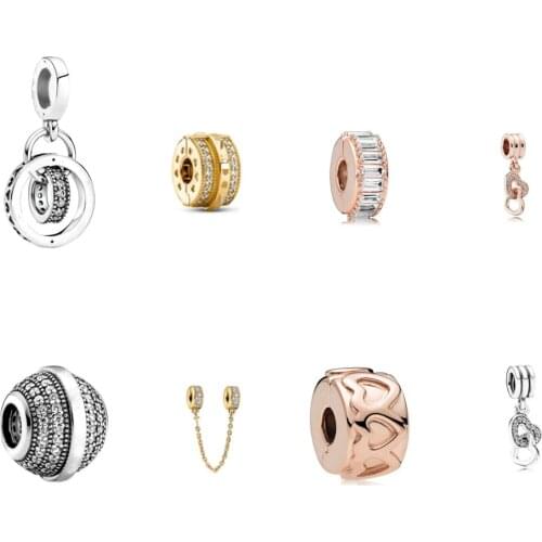 925 sterling silver heart beads rotating charm suitable for original ladies Pan bracelet gift DIY jewelry