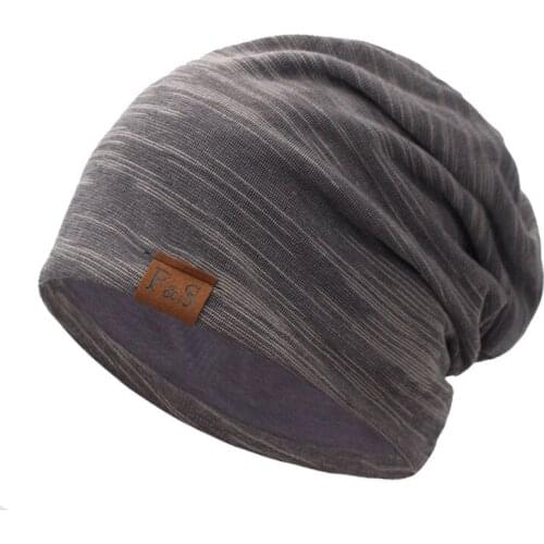 Beanies Knitted Hat Womes Autumn Hats For Men Skullies Brimless cap Gorras Bonnet soft Fashion Sport Male Beanie Winter Hat Cap