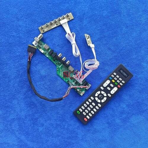 Signal analog AV VGA USB HDMI-compatible DIY Kit LCD LED Fit LP154WP2/LP154WP3/LP154WP4 1440*900 Monitor drive board 40-Pin LVDS