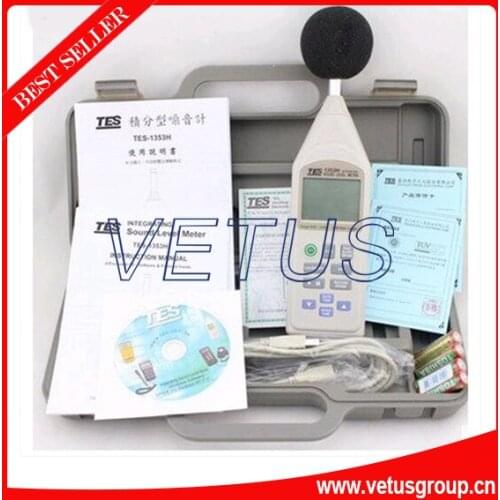 TES-1353S 30dB to 130dB digital sound level meter